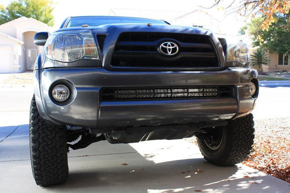 2005-2015 Toyota Tacoma 32 Lower Bumper Hidden LED Light Bar Brackets/Combo - Cali Raised LED