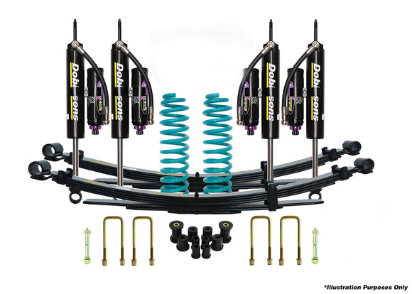 Dobinsons 4x4 MRR 3-Way Adjustable Suspension Kit Landcruiser 70 Series - FZJ/HZJ 71, 74, 76 1999 to 2004 - DSSKITMRA0271 - DSSKITMRA0271