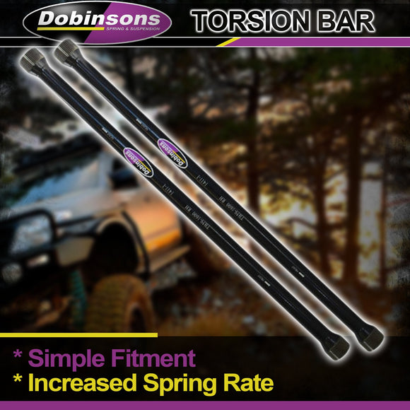 DOBINSONS TORSION BAR (PAIR) - LENGTH 1145MM - TB21-1550