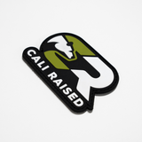 Cali Raised LED CR Logo PVC Patch