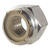 Steel Pan Head Machine Screw Length w/ Nylon Lock Nuts (Pack of Four)