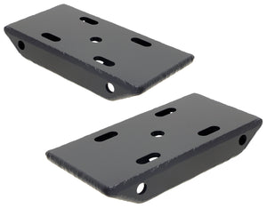 RockJock HD Leaf Spring Plates, For Use w/ 2 1/2 in. Springs (Jeep CJ Rear, YJ Front or Rear), Pair