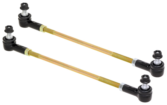 RockJock Adjustable Sway Bar End Link Kit (14 in. Long Rods w/ Sealed Rod Ends and Jam Nuts, pair)