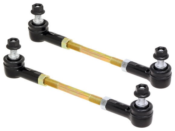 RockJock Adjustable Sway Bar End Link Kit (6 1/2 in. Long Rods w/ Sealed Rod Ends and Jam Nuts, pair)