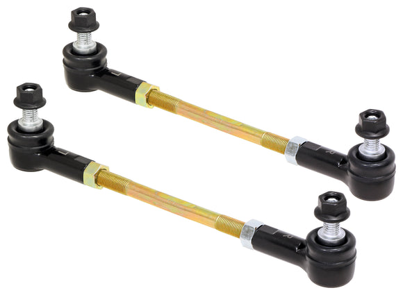 RockJock Adjustable Sway Bar End Link Kit (8 1/2 in. Long Rods w/ Sealed Rod Ends and Jam Nuts, pair)