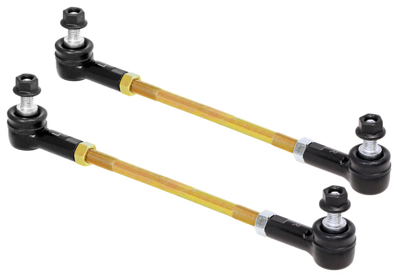 RockJock Adjustable Sway Bar End Link Kit (10 1/2 in. Long Rods w/ Sealed Rod Ends and Jam Nuts, pair)