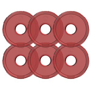 Cyclone V2 LED - Replacement Lens - Red - 6-PK