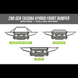 Tacoma Hybrid Front Bumper / 2nd Gen / 2012-2015