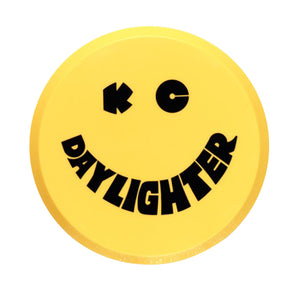 6" Soft Plastic Cover - Round - Pair - Yellow / Black KC Daylighter Logo